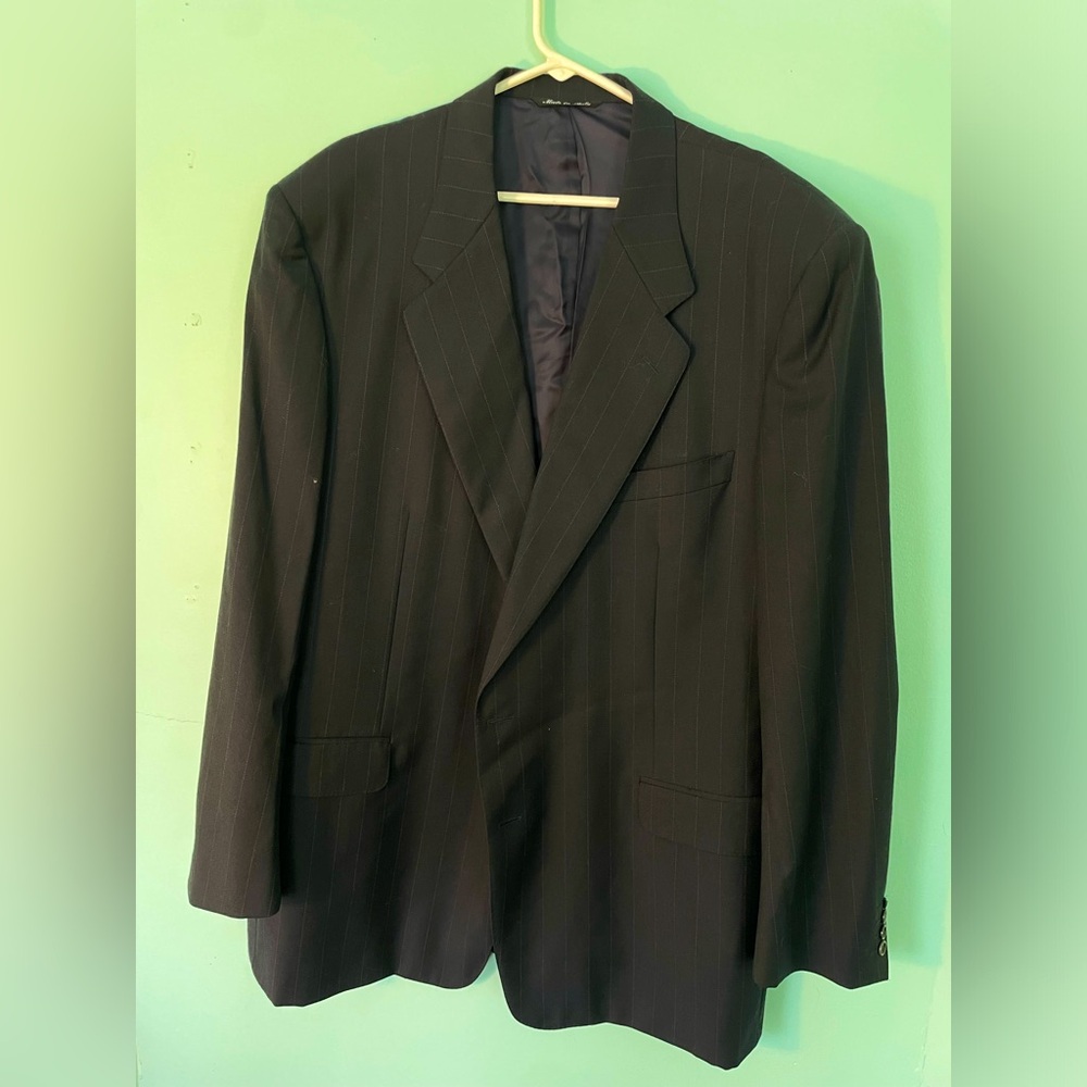 Canali Mens Pinstripe Sport Coat
